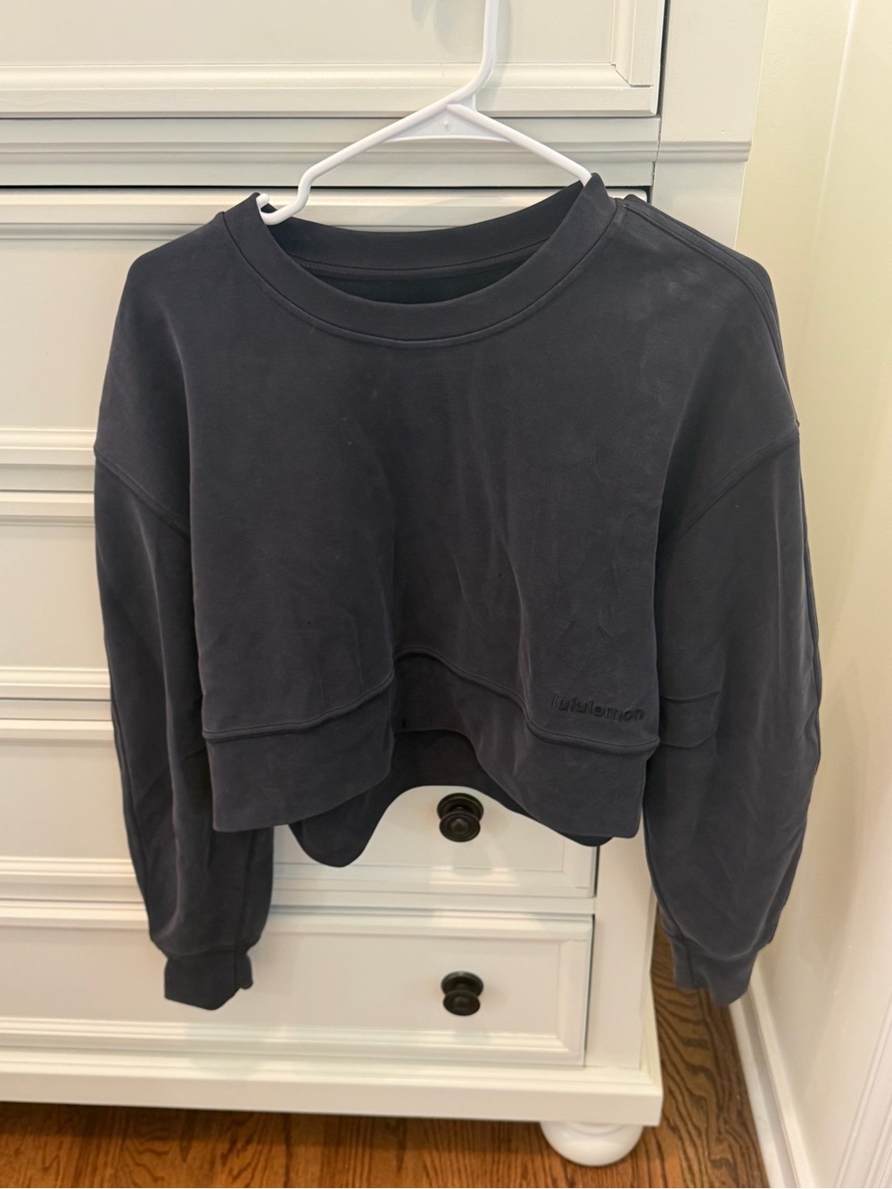 Lululemon Soft Ambitions Crop Crew, Black